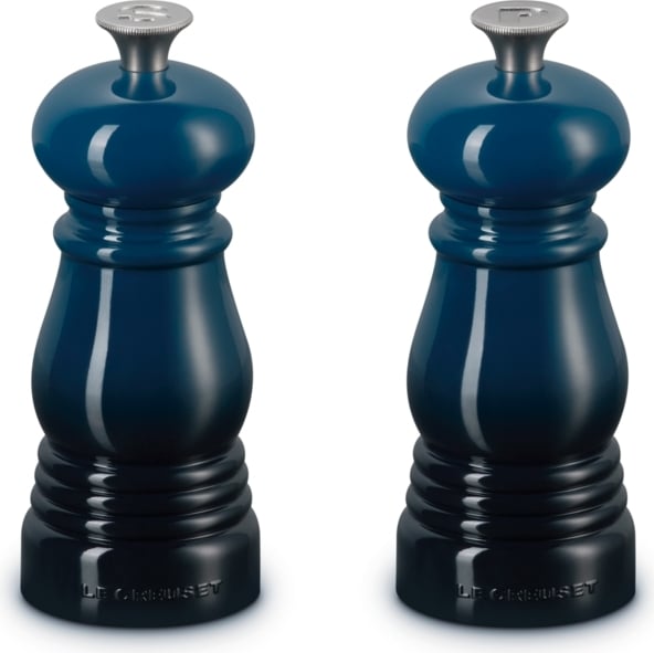 Młynki do soli i pieprzu Le Creuset 11 cm granatowe 2 szt.