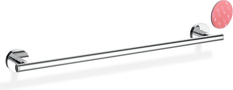 Wieszak reling na ręczniki Basic 38 cm chrom montaż samoprzylepny