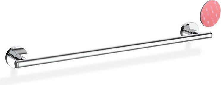Wieszak reling na ręczniki Basic 38 cm chrom montaż samoprzylepny