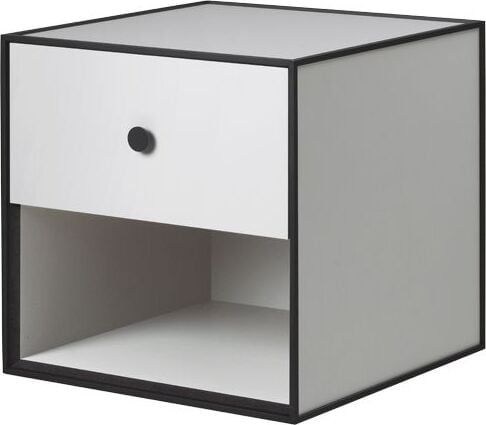 Szafka Frame 35 jasnoszara z szufladą