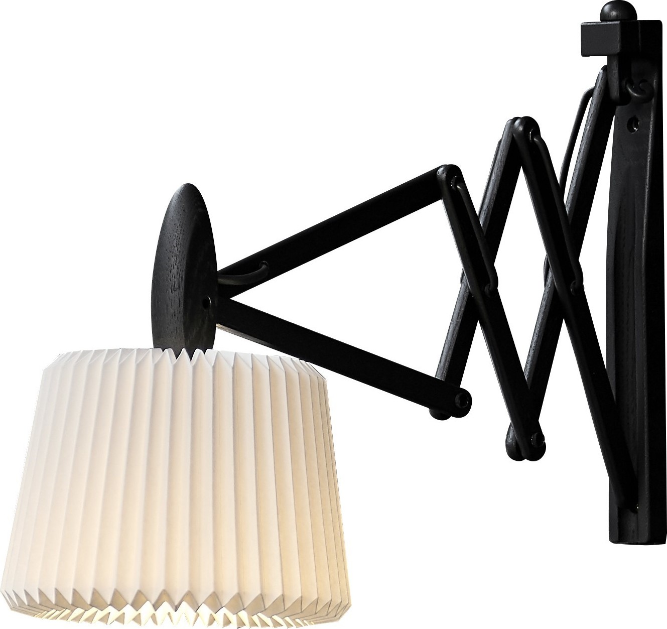 Kinkiet Sax 120 XS czarny dąb