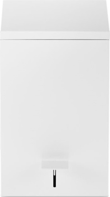 Kosz łazienkowy na śmieci Corner Soft Close kwadratowy 32 cm biały mat