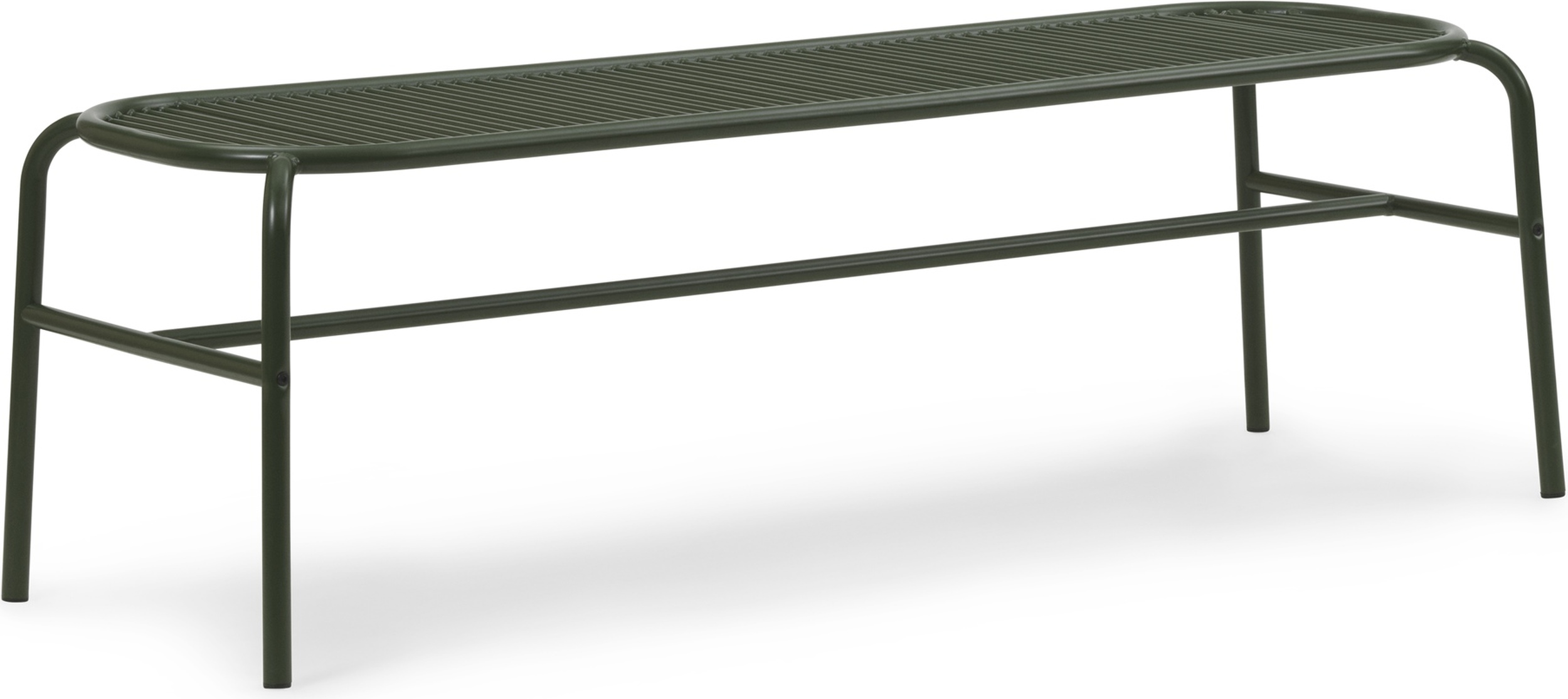 Ławka ogrodowa Vig ciemnozielona