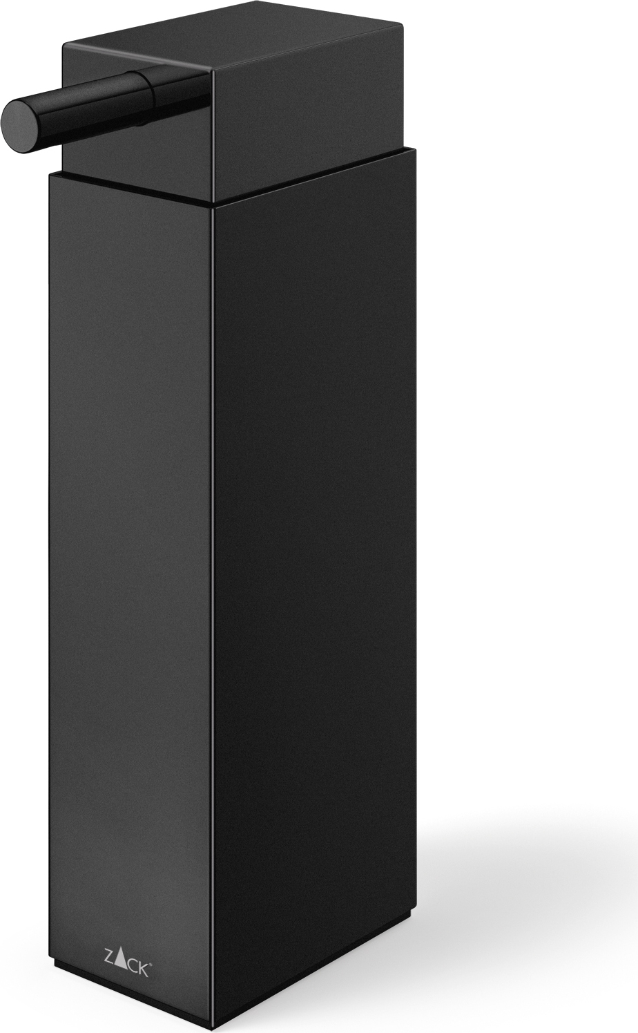 Dozownik do mydła Linea stal malowana proszkowo czarna