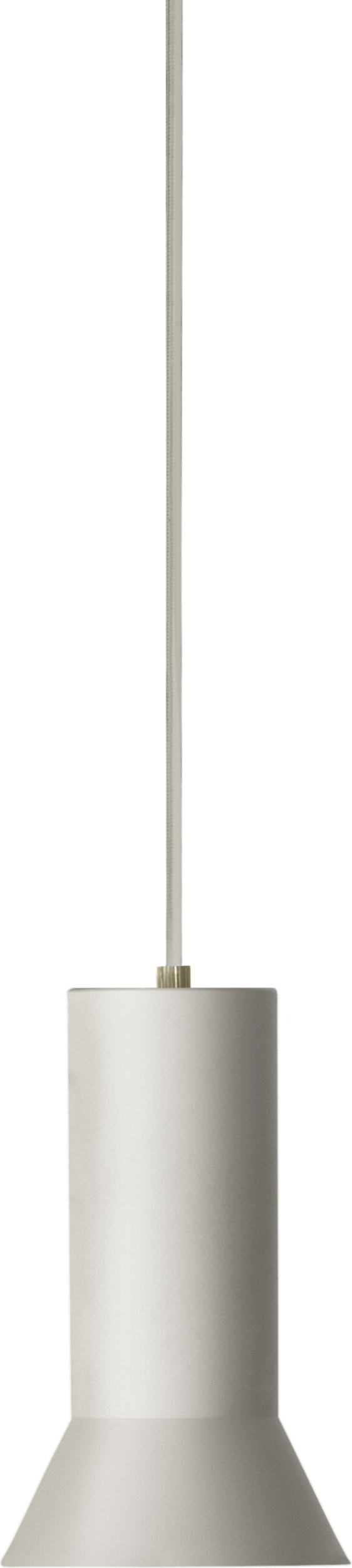 Lampa wisząca Hat 13 cm ciepłoszara