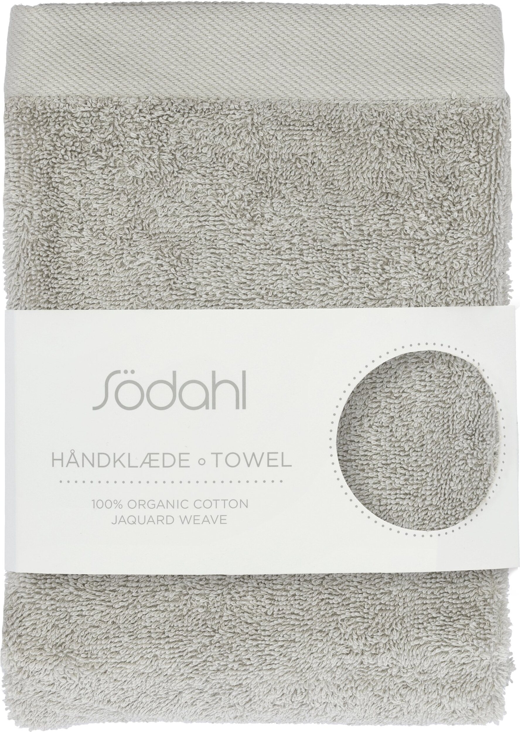 Ręcznik Comfort Organic II 50 x 100 cm jasnoszary