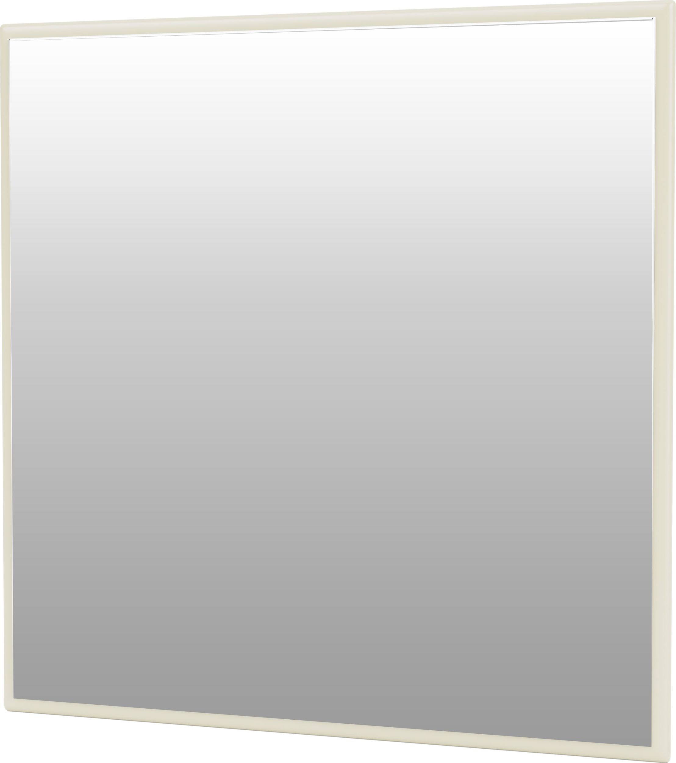 Lustro ścienne Montana Mini kwadratowe waniliowe