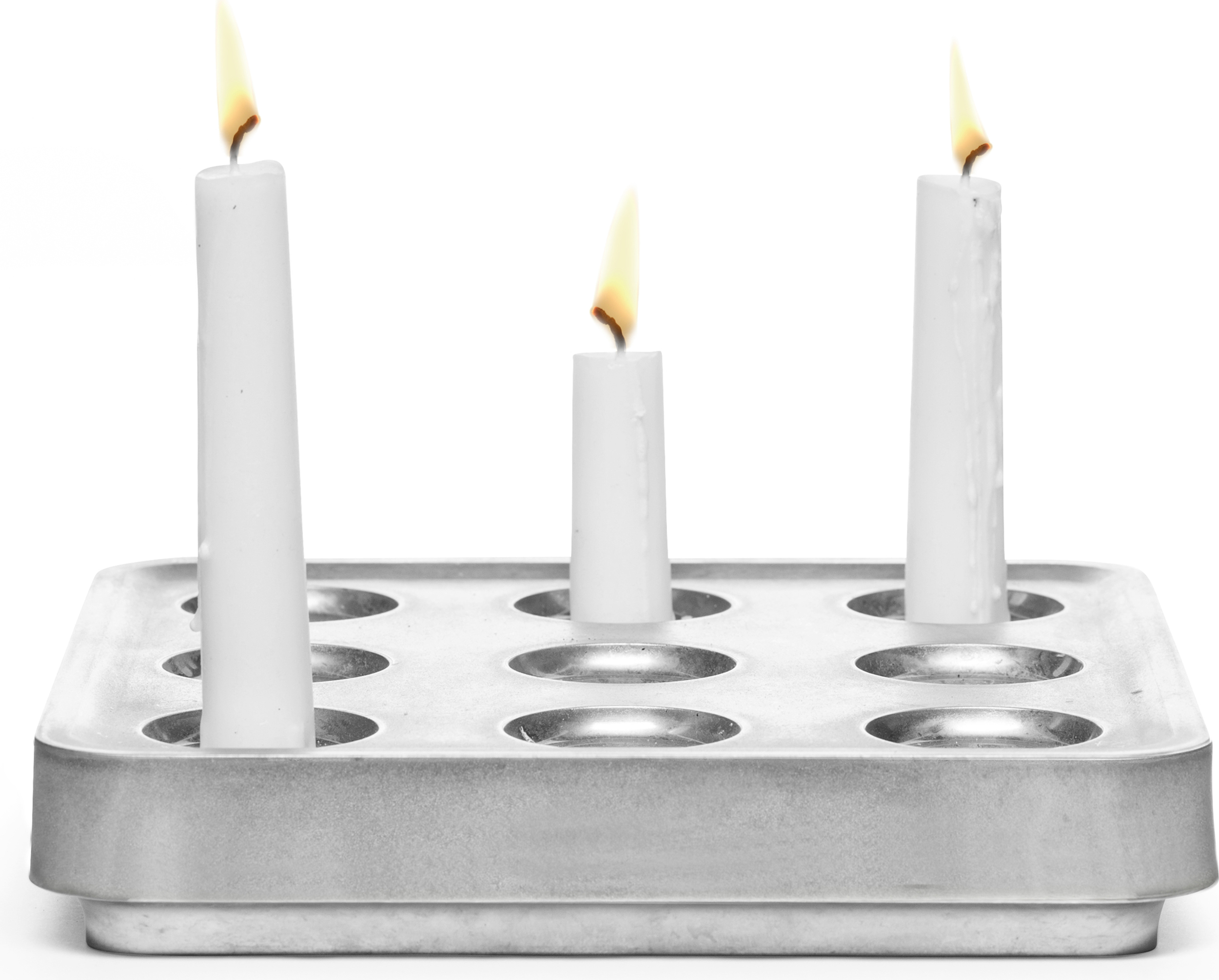 Świecznik Stumpastaken S aluminium