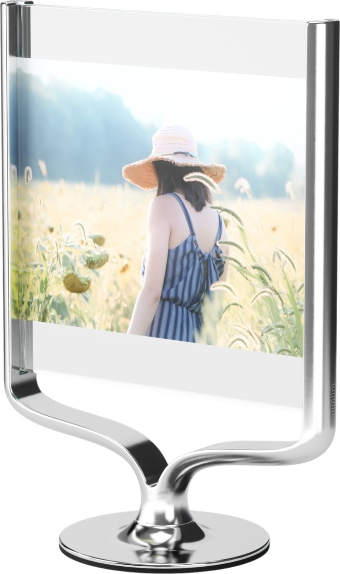 Ramka na zdjęcia Wishbone srebrna