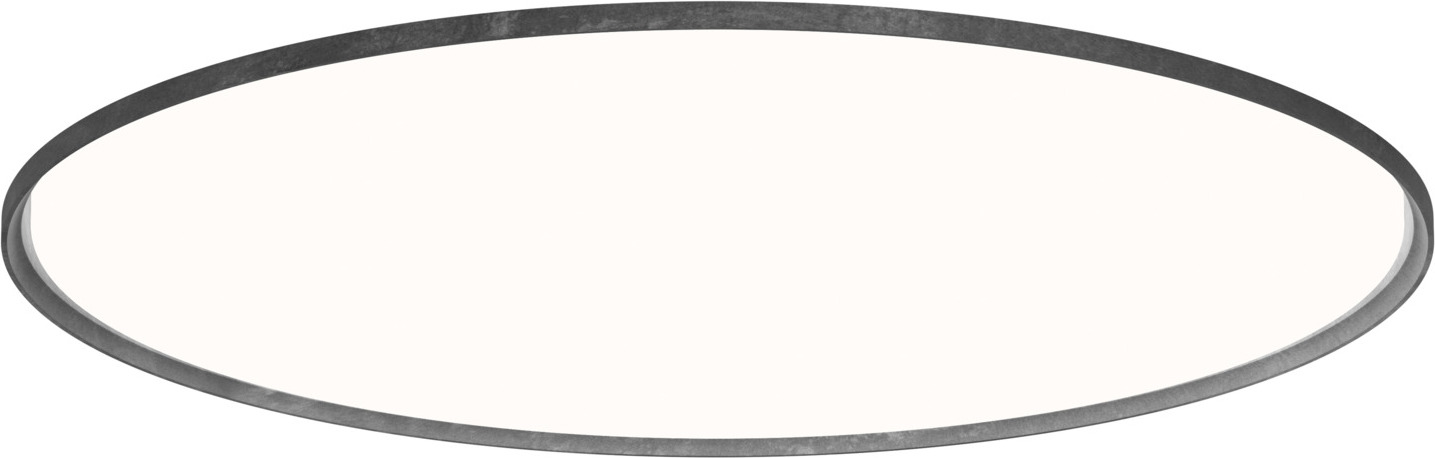 Plafon Slim Round Recessed LED 3000K 68 cm aluminium z dyfuzorem opal sterowanie oświetleniem Dali