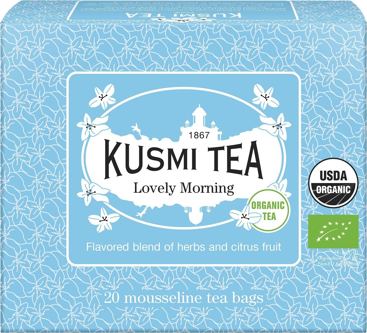 Herbata zielona Lovely Morning w torebkach muślinowych 20 szt.