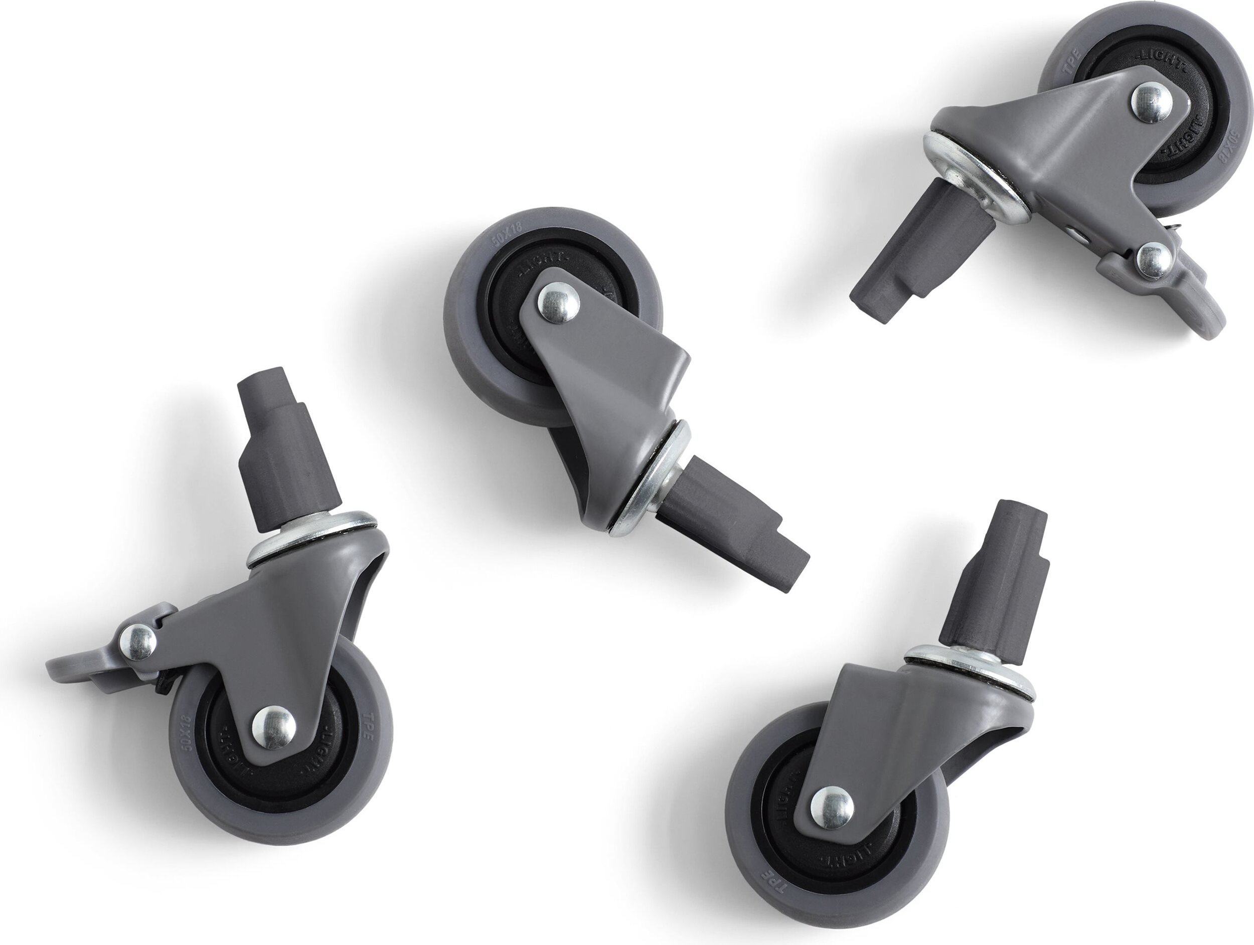 Kółka do kosza do przechowywania Hay Colour Crate L 4 szt.