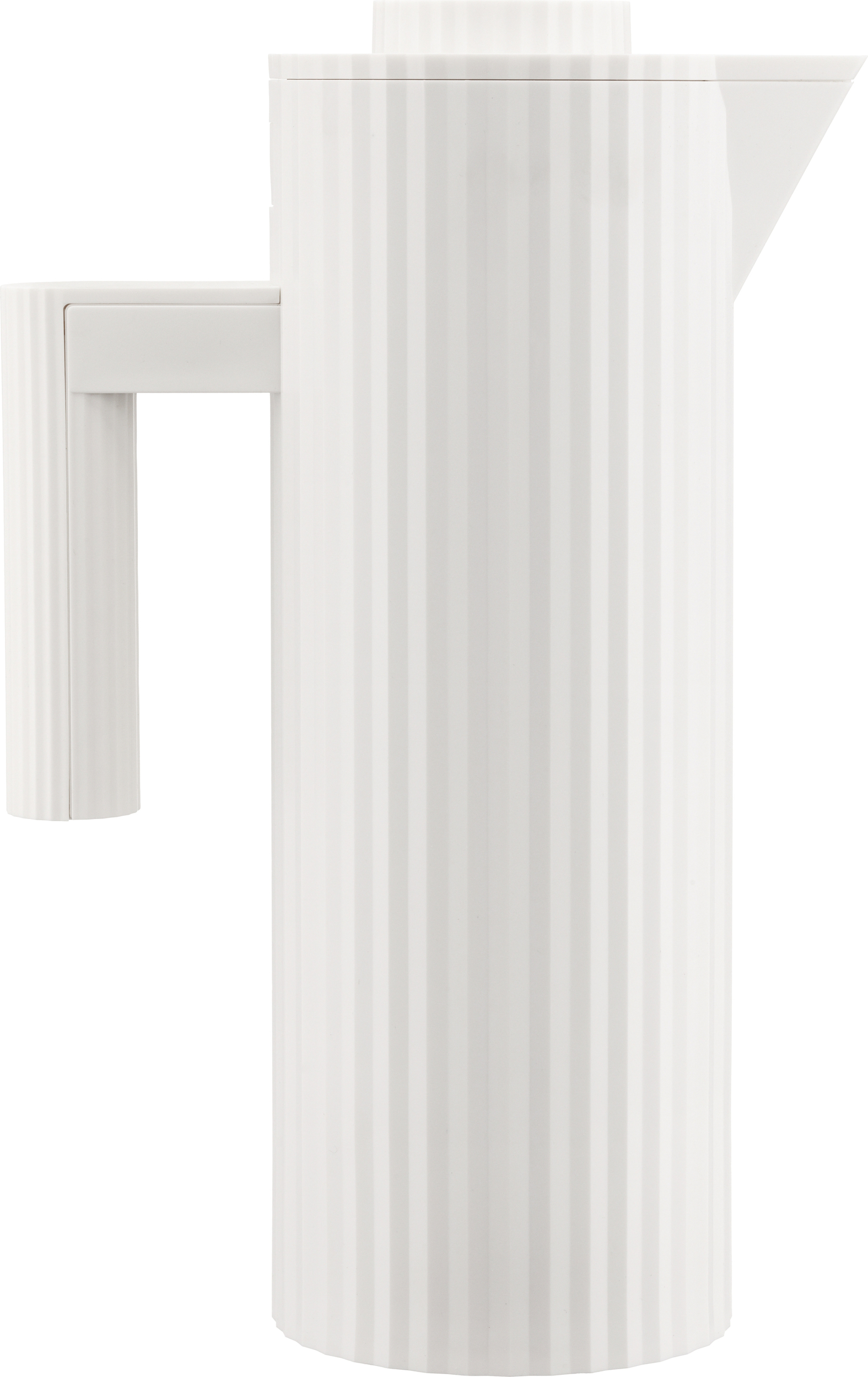 Dzbanek termos Plissé 1 l biały