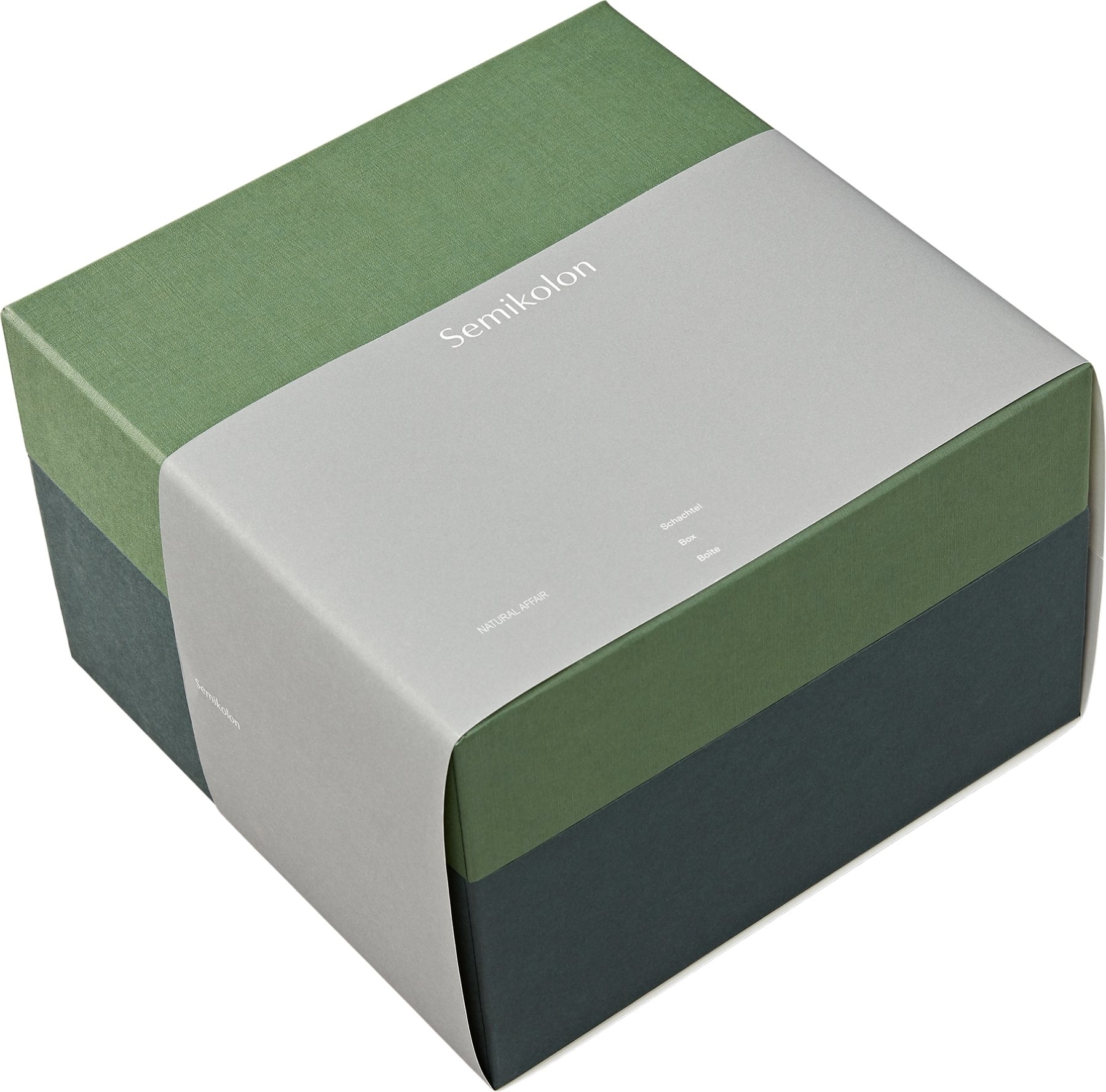 Pudełko prezentowe Natural Affair M zielone
