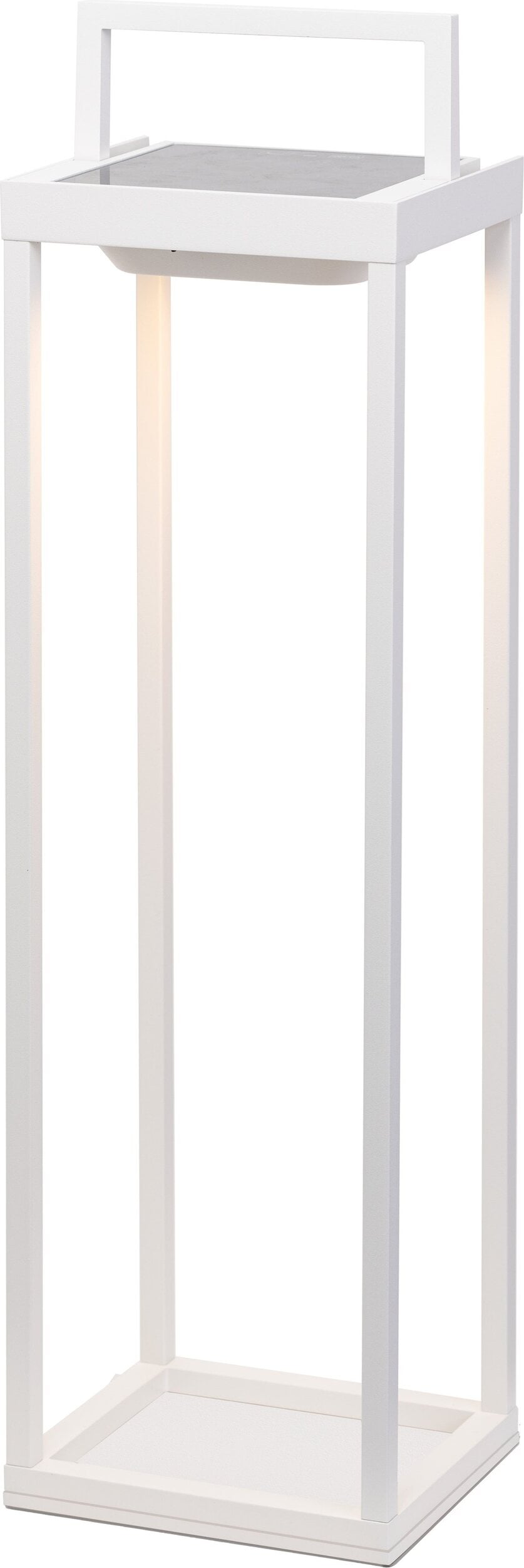 Lampa solarna Home 56,5 cm biała