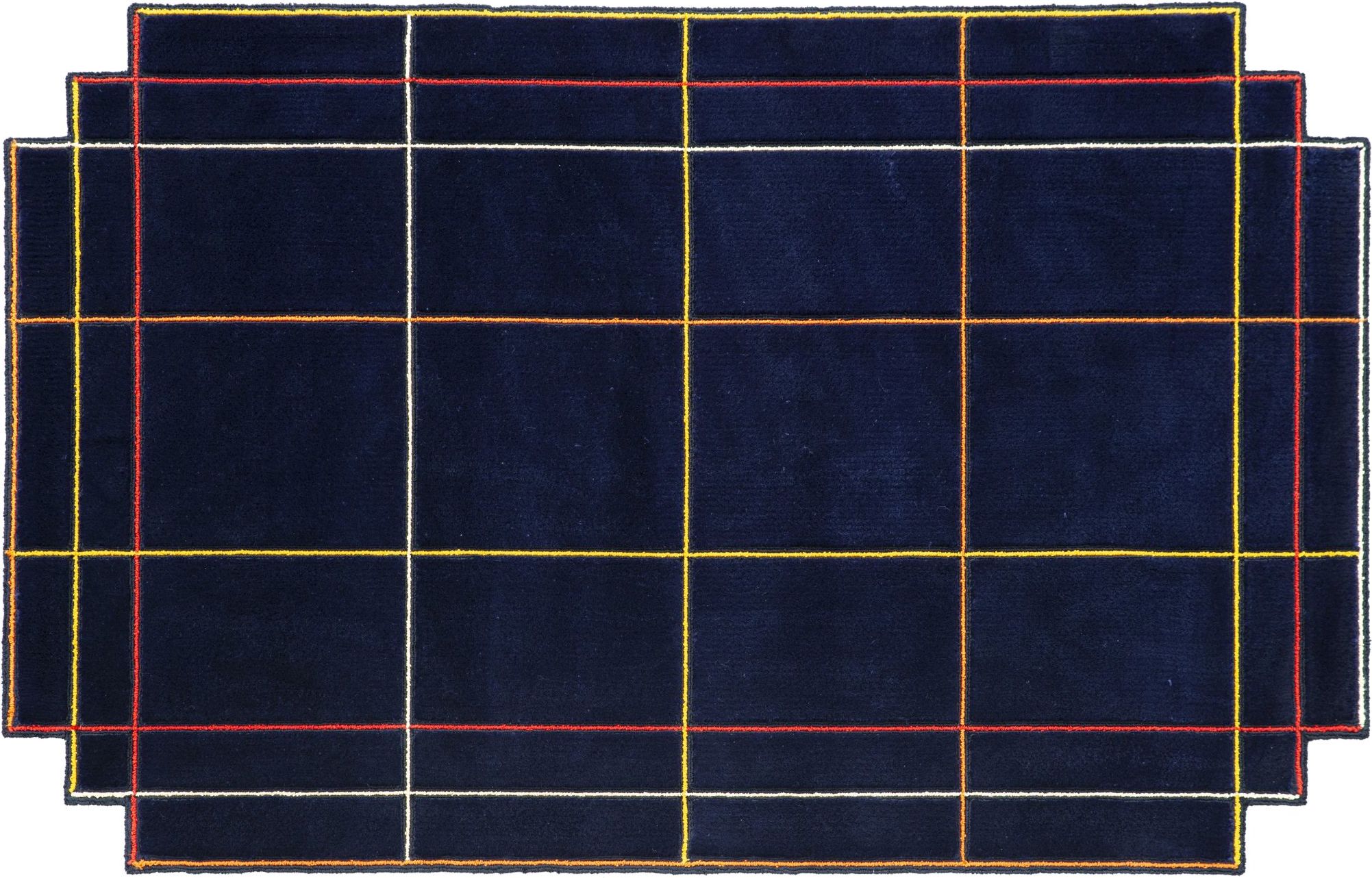 Dywan Volentieri Finestra granatowy 300 x 440 cm