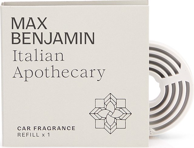 Wkład do odświeżacza do samochodu Max Benjamin Italian Apothecary