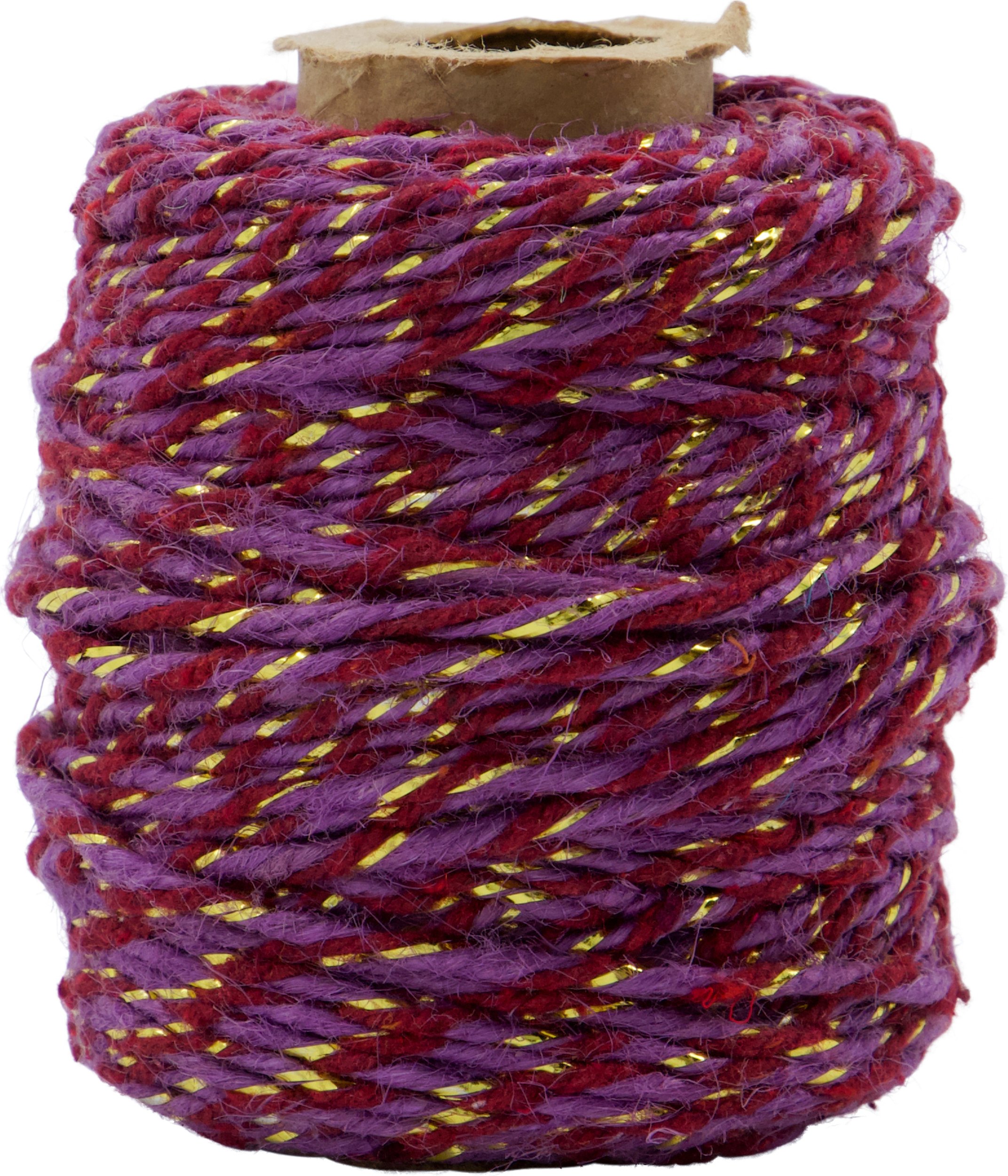 Sznurek dekoracyjny Ribbon purpurowy