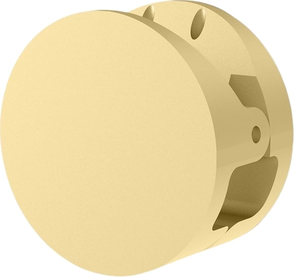 Uchwyt na ręcznik Pinch okrągły 5 cm złoty mat