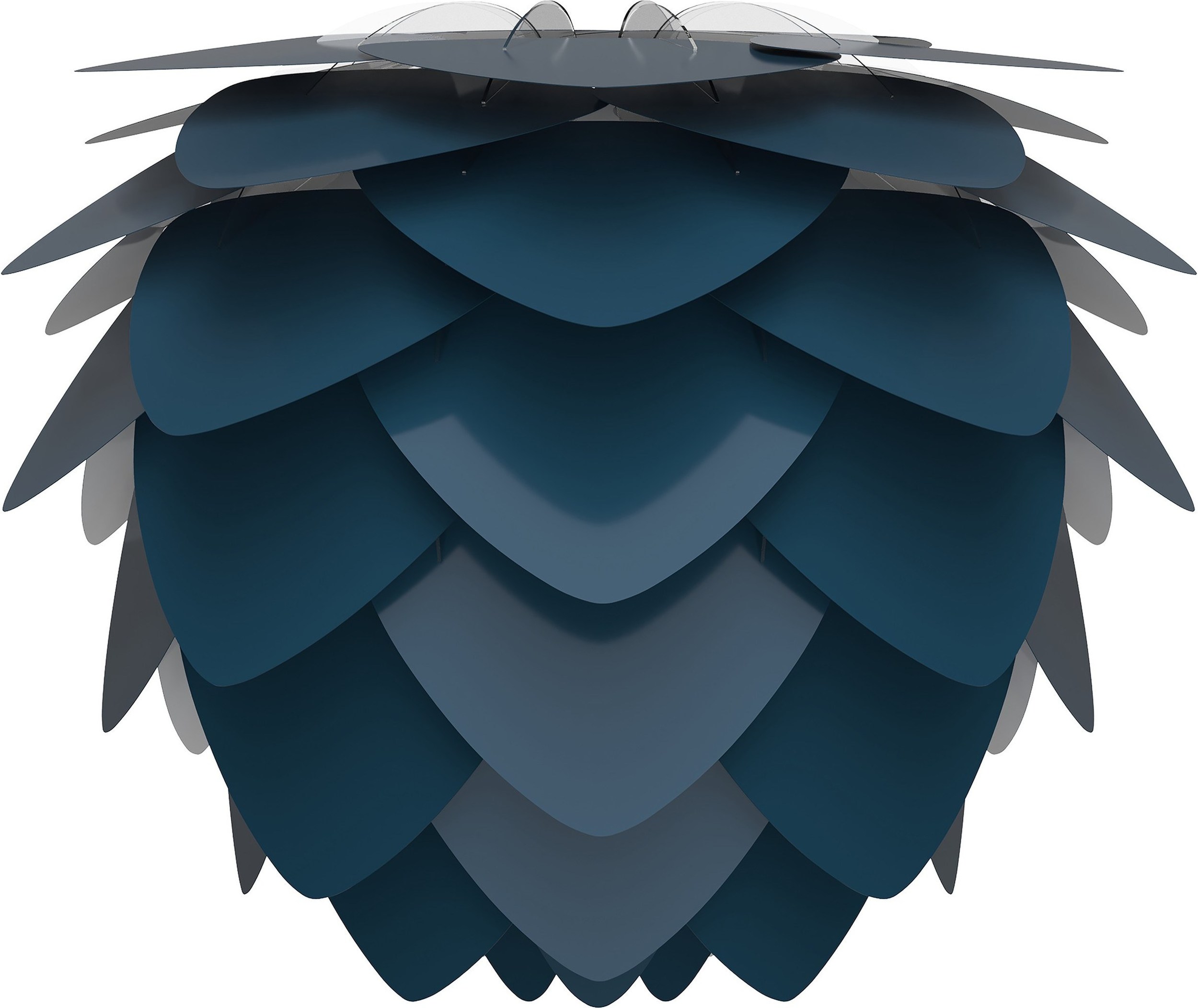 Lampa Aluvia średnia petrol blue