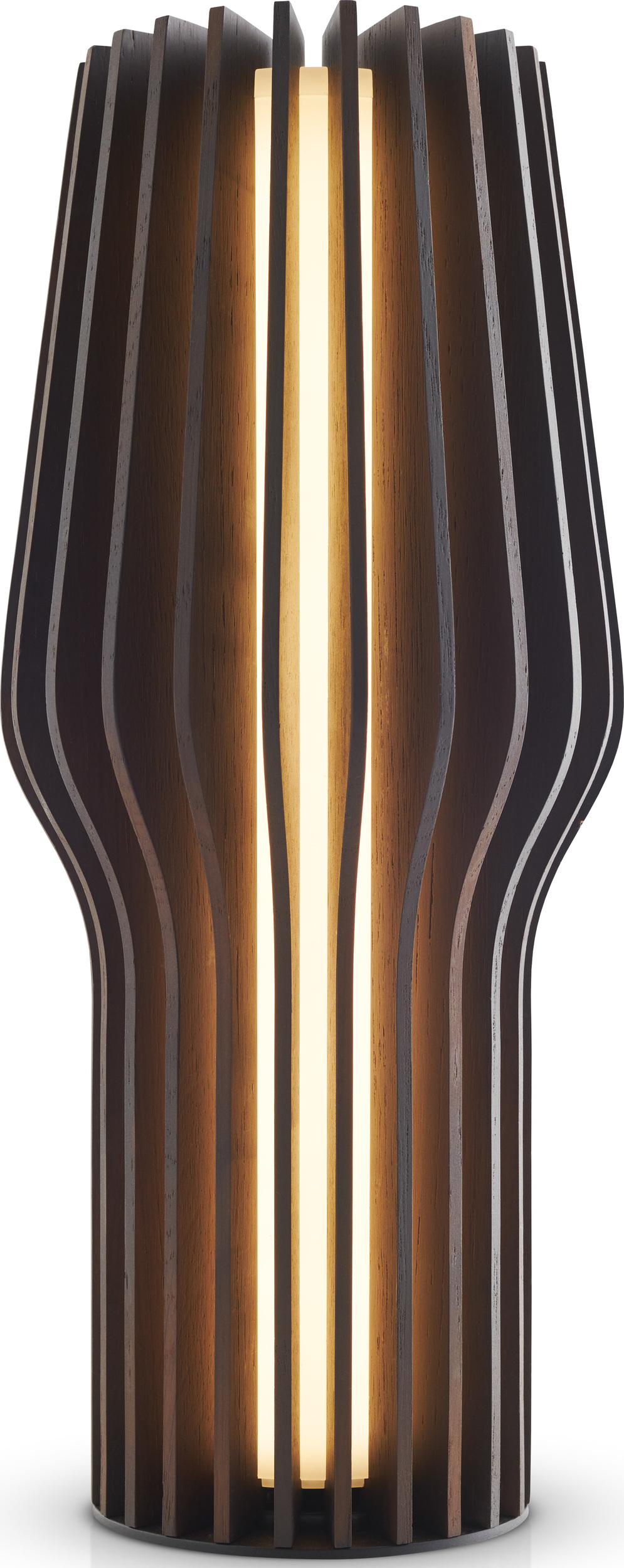 Lampa stołowa Radiant LED ciemny dąb