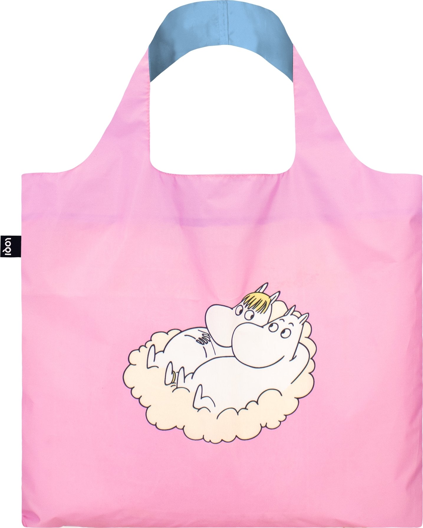 Torba LOQI Museum Muminki Cloud z recyklingu