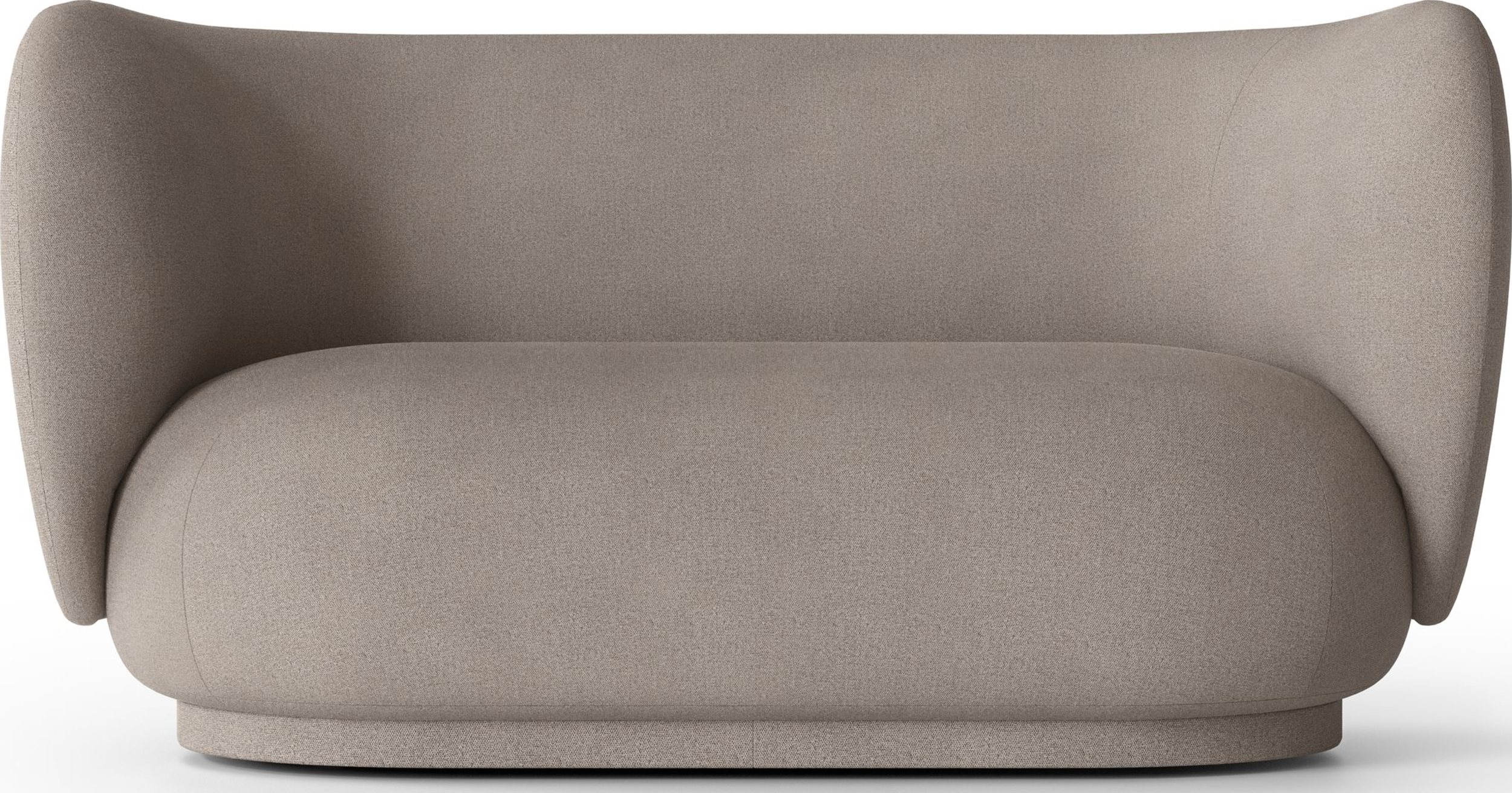 Sofa dwuosobowa Rico Brushed ciepłoszara