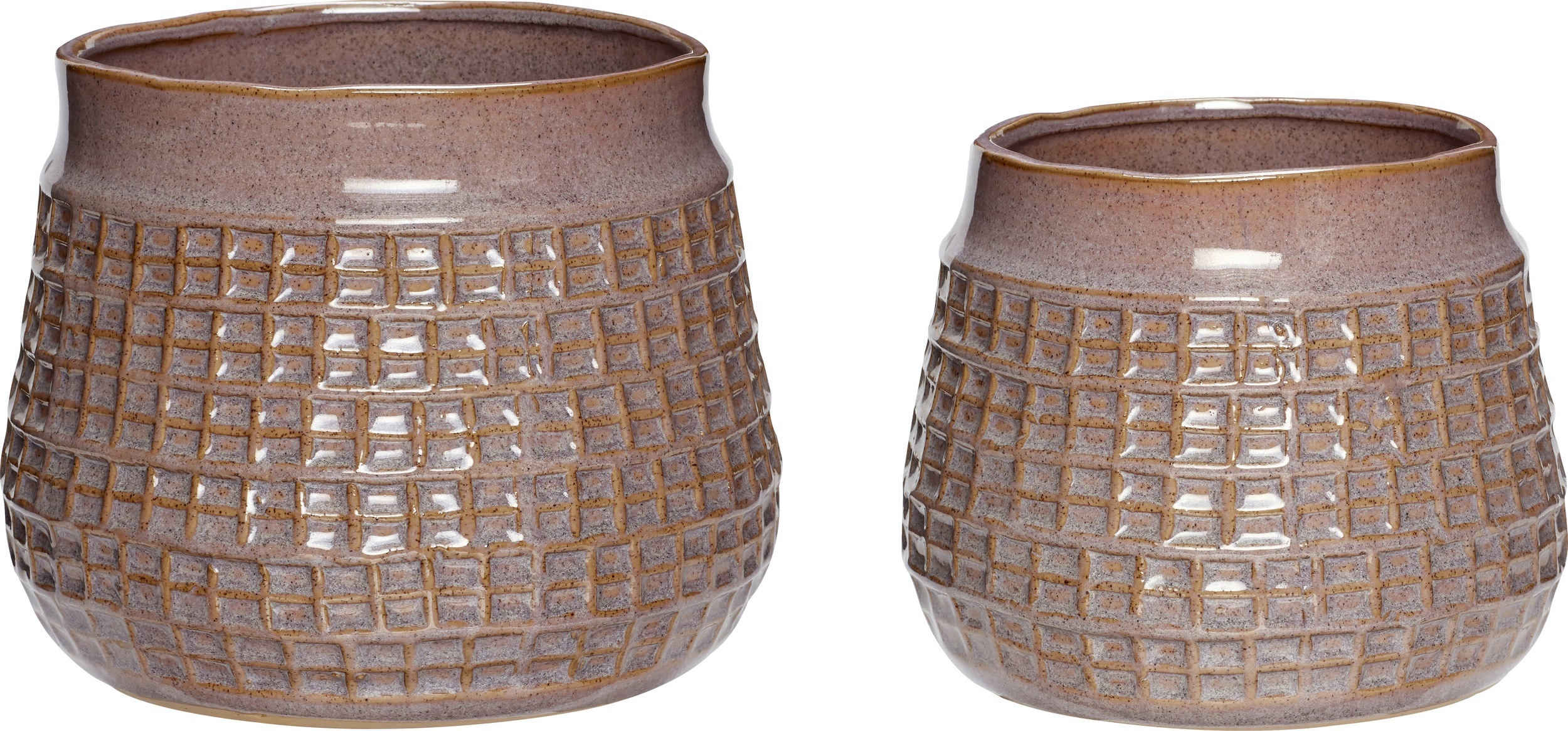 Doniczka Hübsch 671108 2 szt.