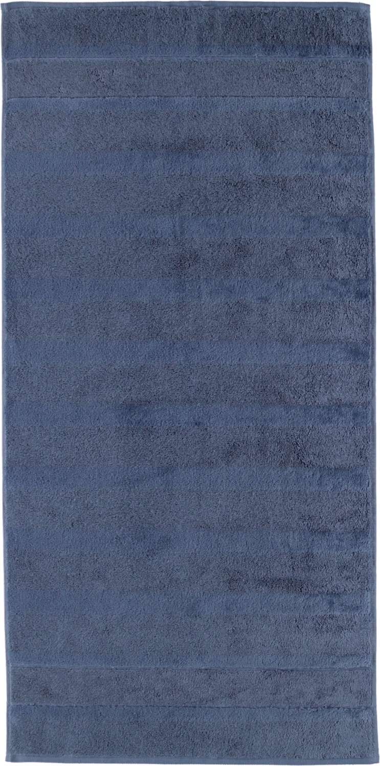 Ręcznik Noblesse II gładki 80 x 160 cm ciemnoniebieski
