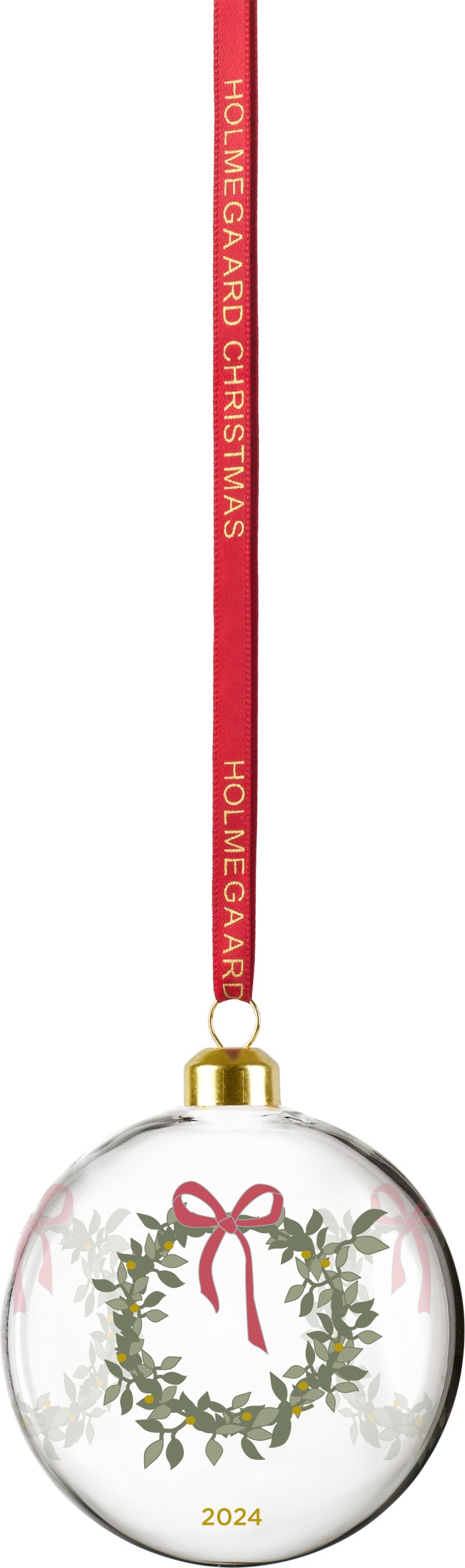 Zawieszka świąteczna Holmegaard 2024 wieniec