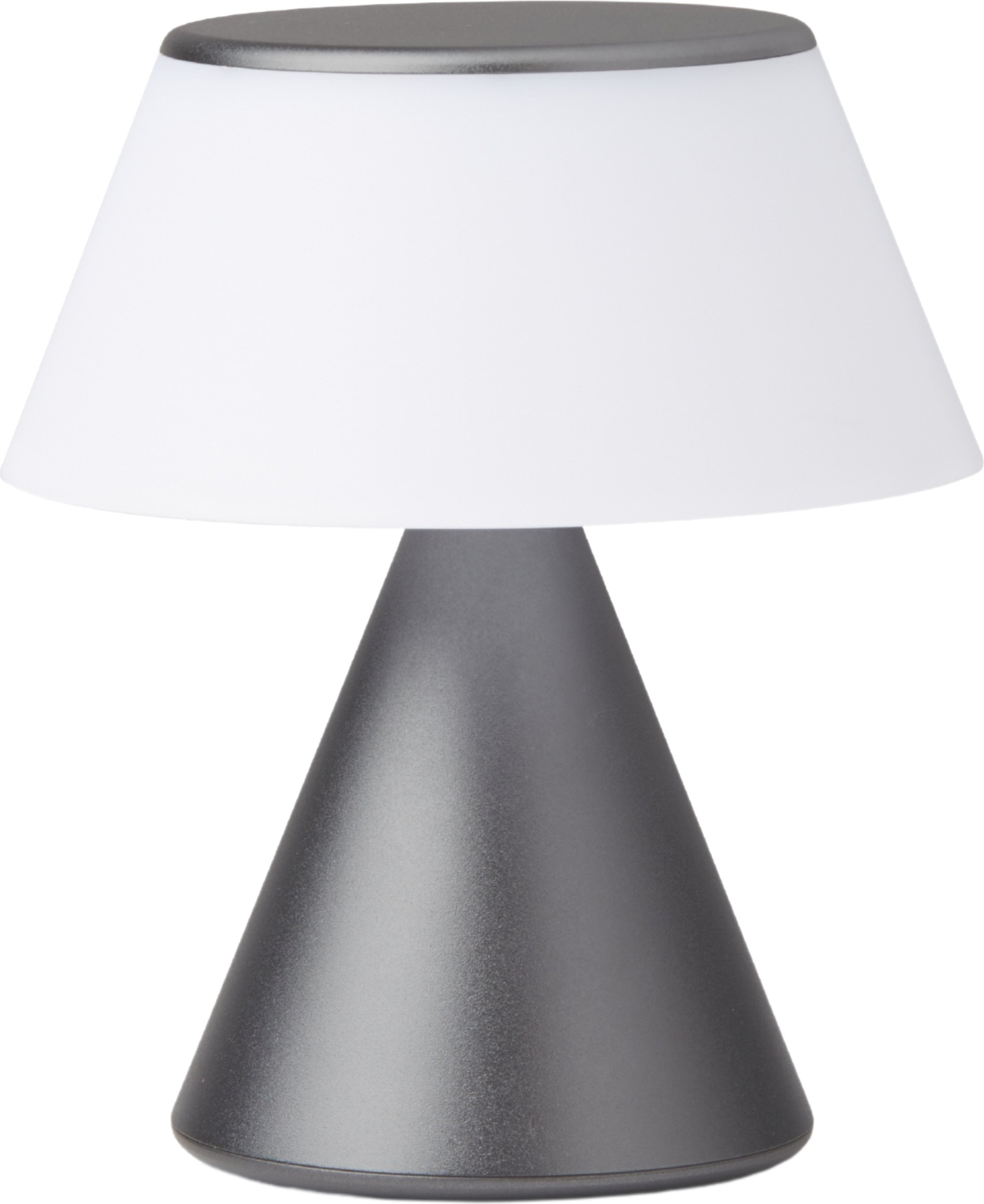 Lampa LED Luma M ciemnosrebrna