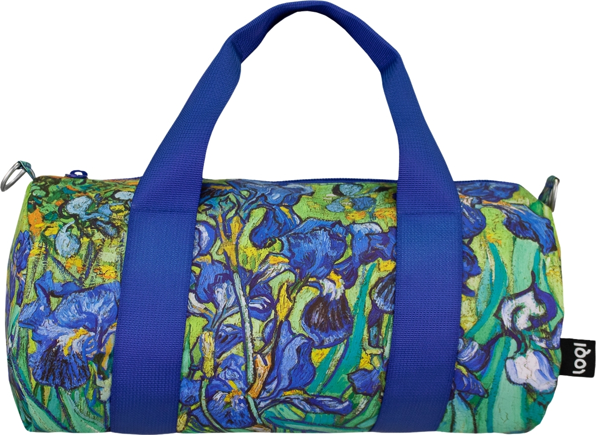 Torba LOQI Weekender Museum Vincent van Gogh Irysy mini z recyklingu