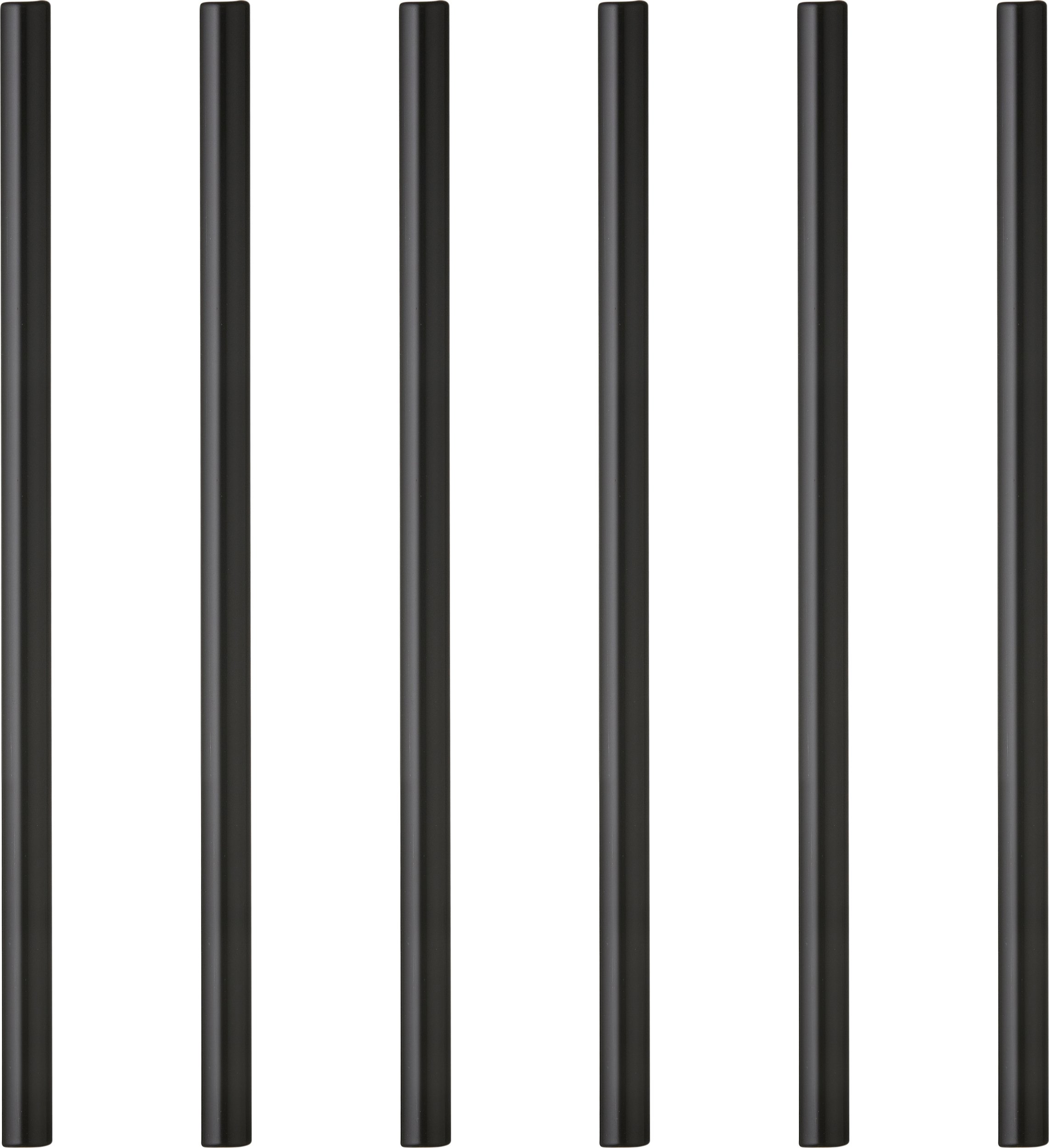 Słomki do napojów LyngbyGlas 14,5 cm czarne 6 szt.