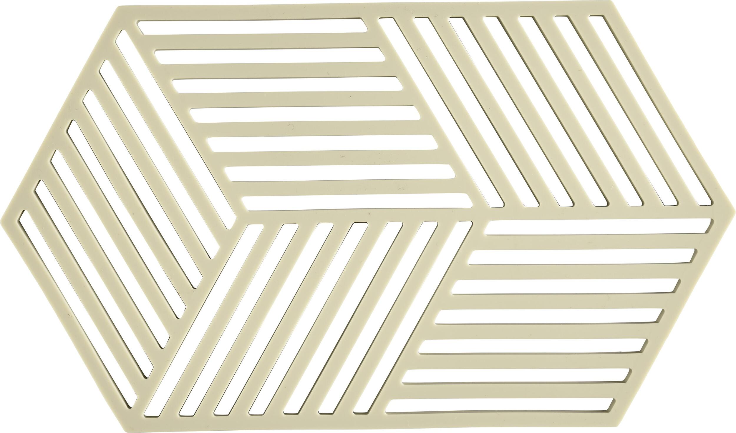 Podstawka pod gorące naczynia Hexagon 24 cm gruszkowa zieleń