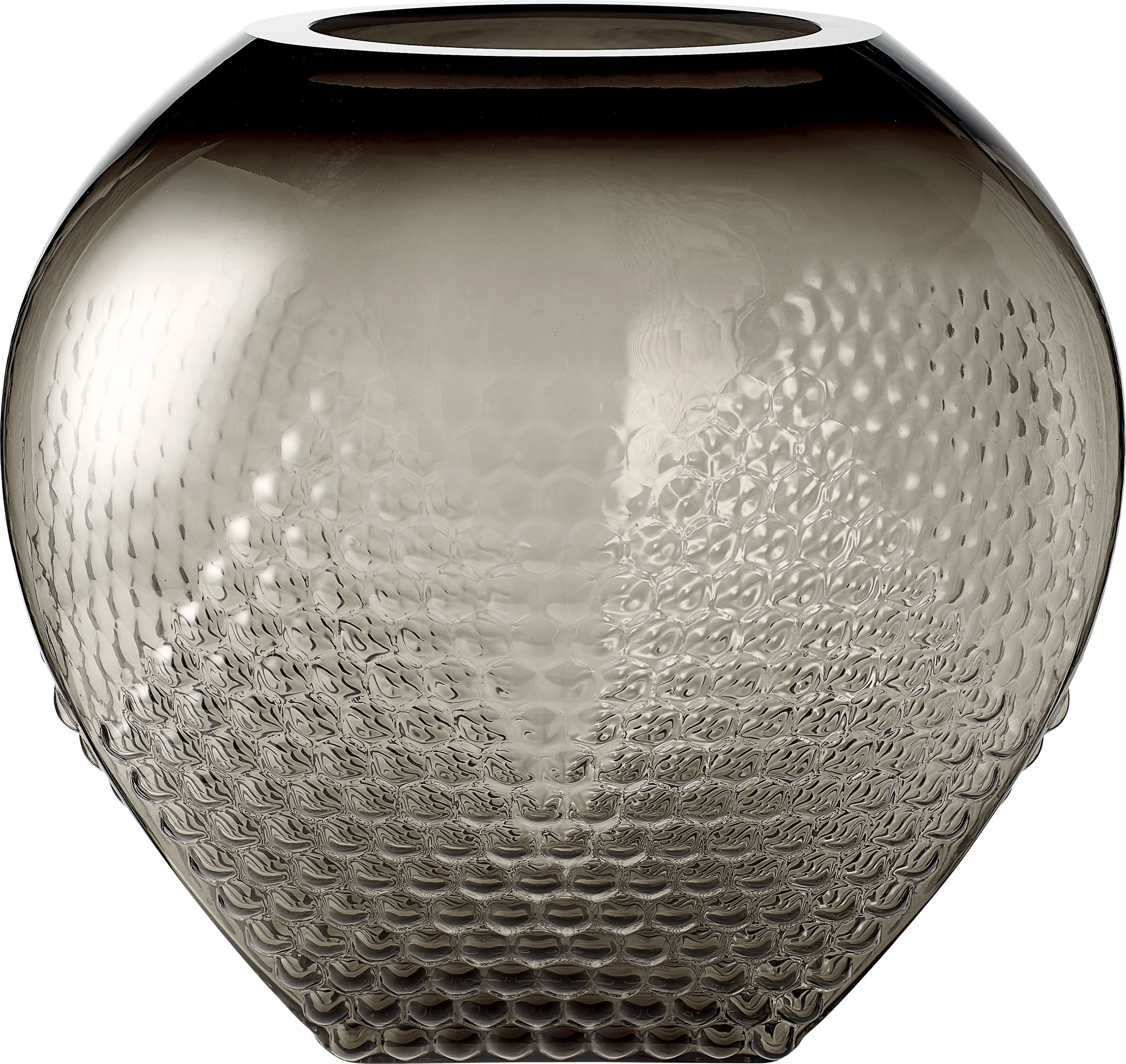 Wazon Bramble 37 cm przydymiony