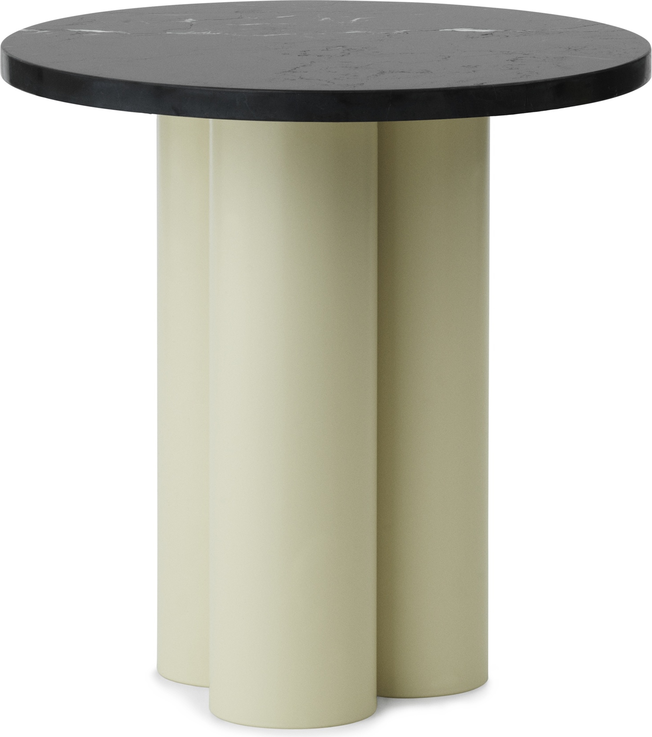 Stolik Dit Marquina Nero na piaskowych nogach