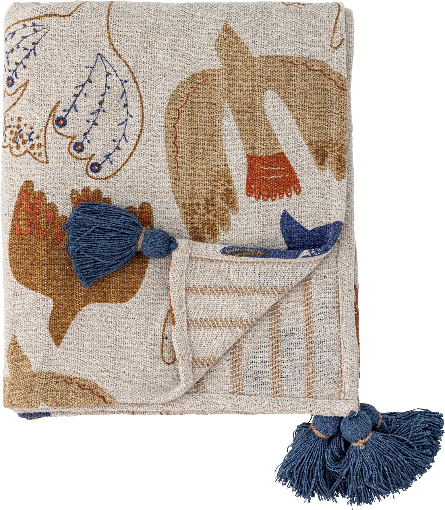 Narzuta Anniversary 160 x 130 cm brązowa