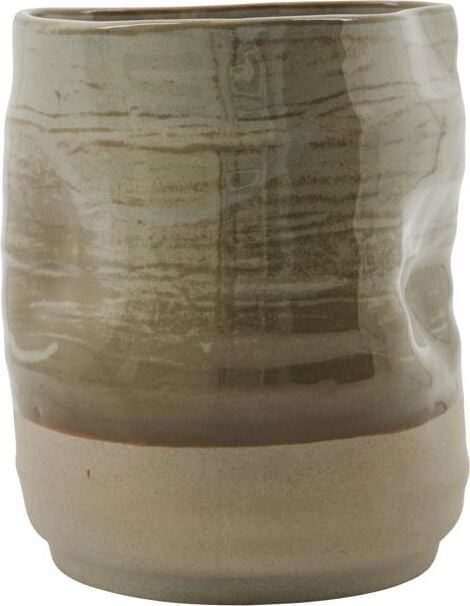 Osłonka na doniczkę Happy khaki