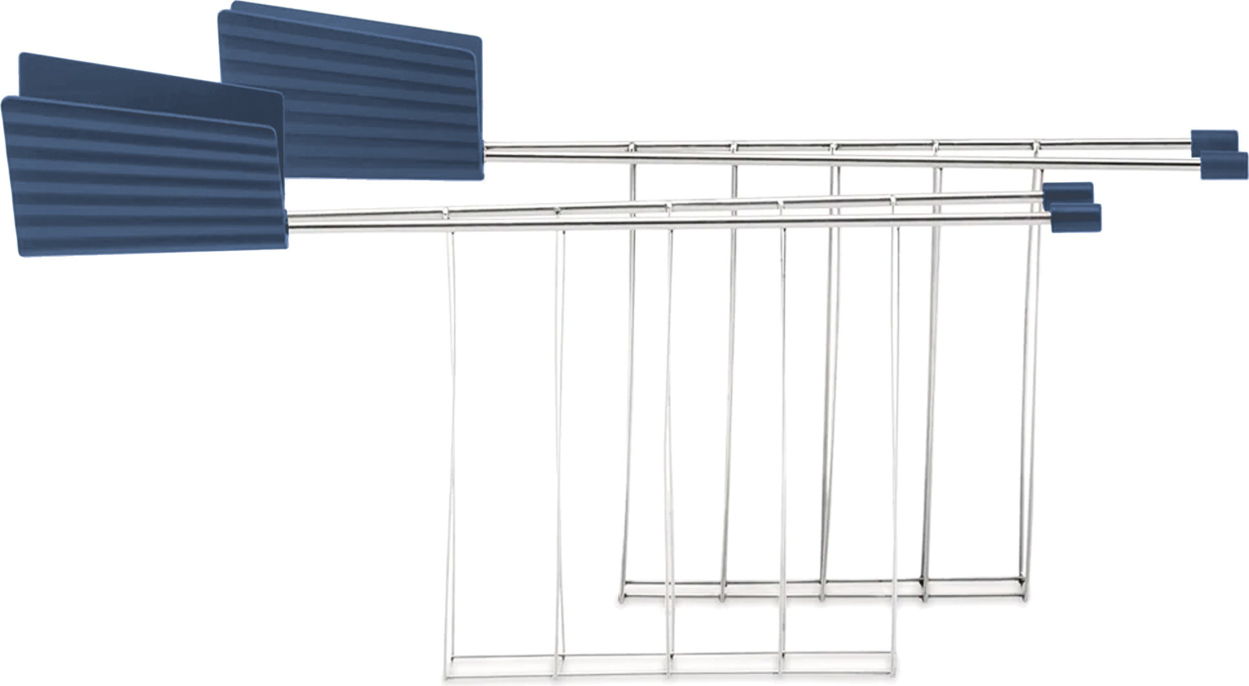 Ramki do tostera Plissé niebieskie 2 szt.