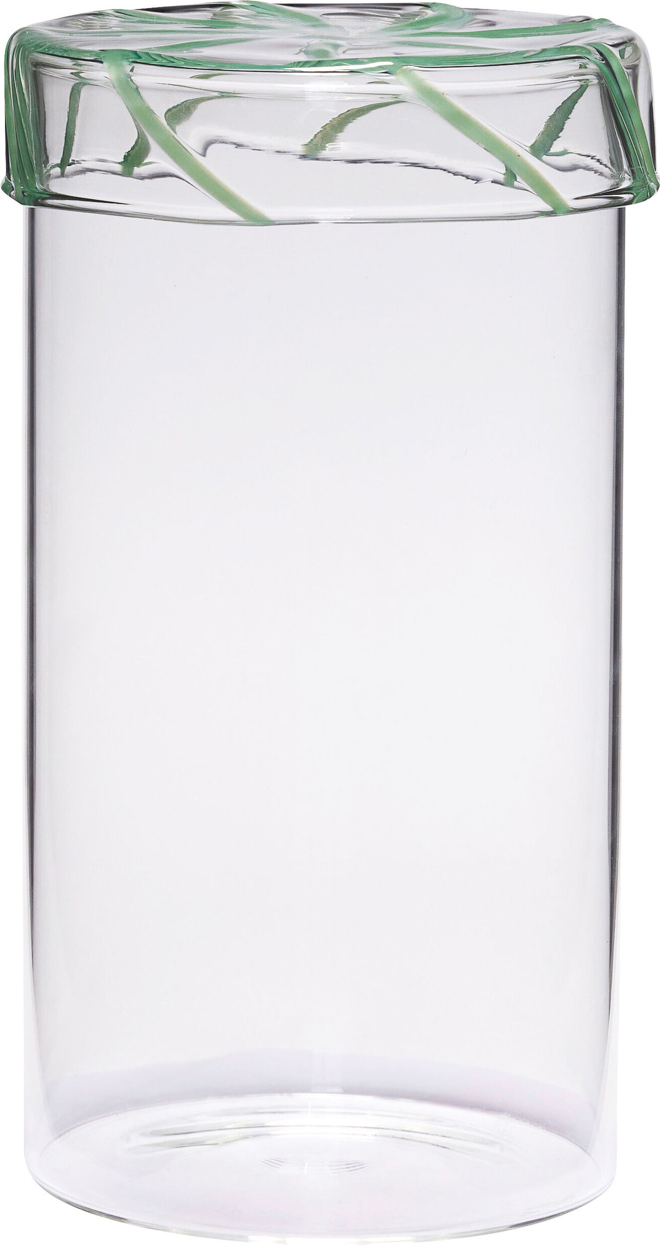 Słoik do przechowywania Heir 20 cm zielony