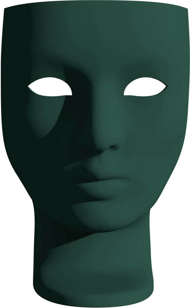 Dekoracja Nemo Miniatura Velvet zielona