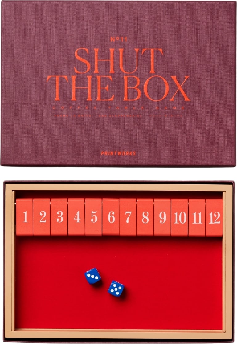 Gra planszowa Printworks Classic Shut the Box