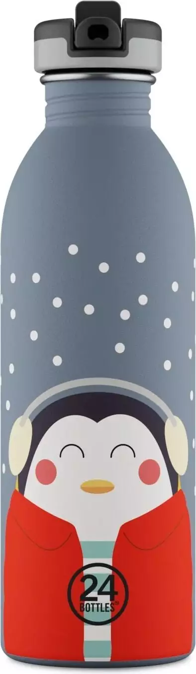 Butelka na wodę Urban Bottle Kids Happy Penguin 500 ml