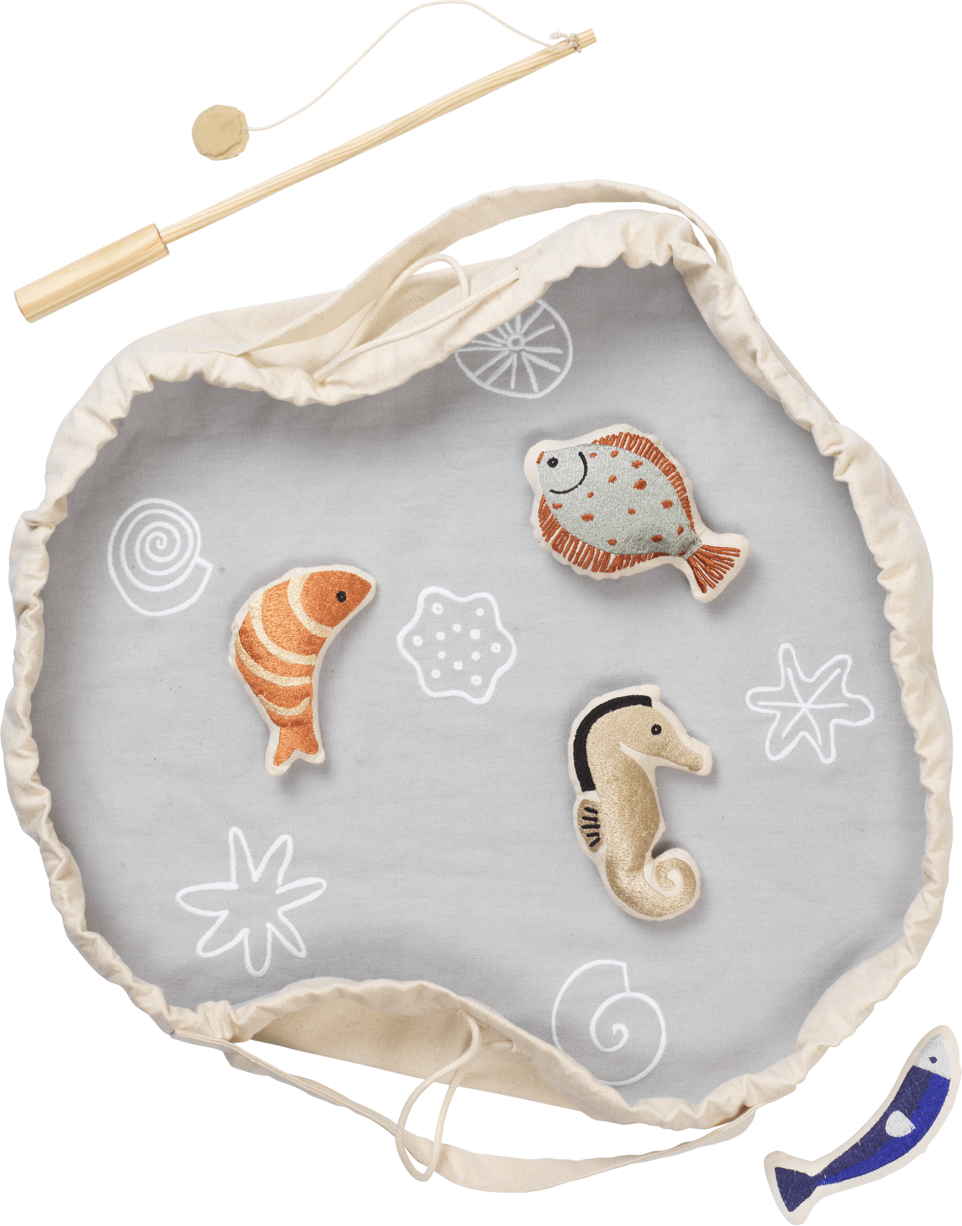 Zabawka łowienie rybek Ferm Living 6 el.