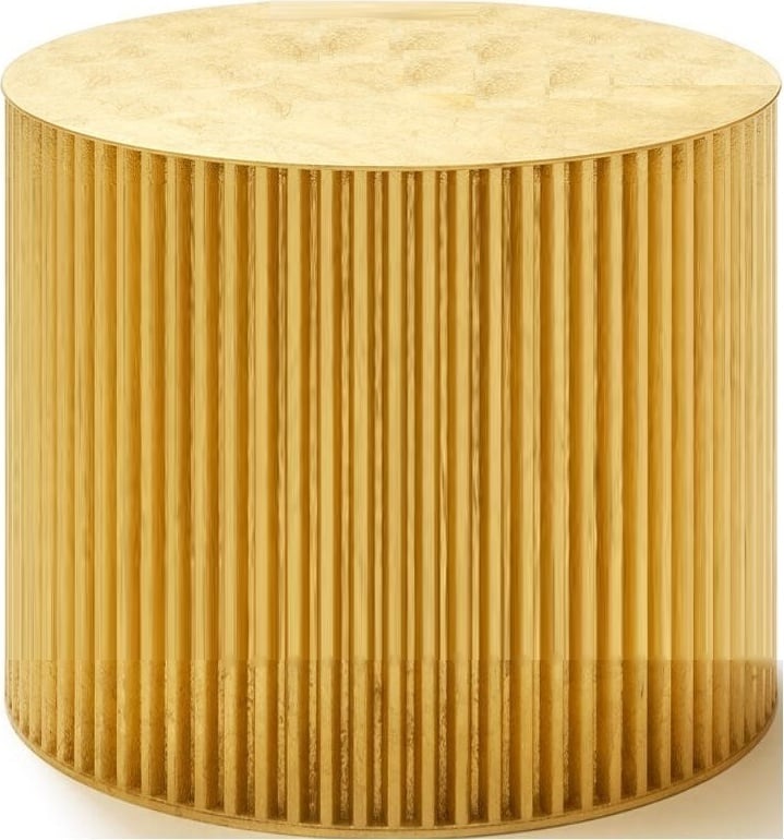 Stolik kawowy Herclino S złoty