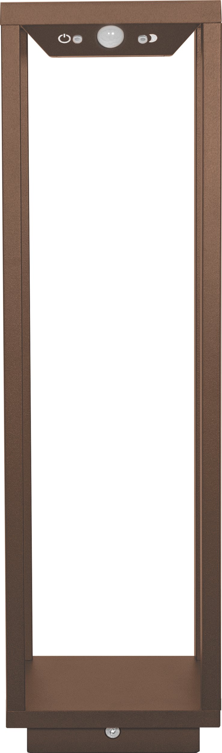 Lampa ogrodowa Home Solar 50 cm brązowa