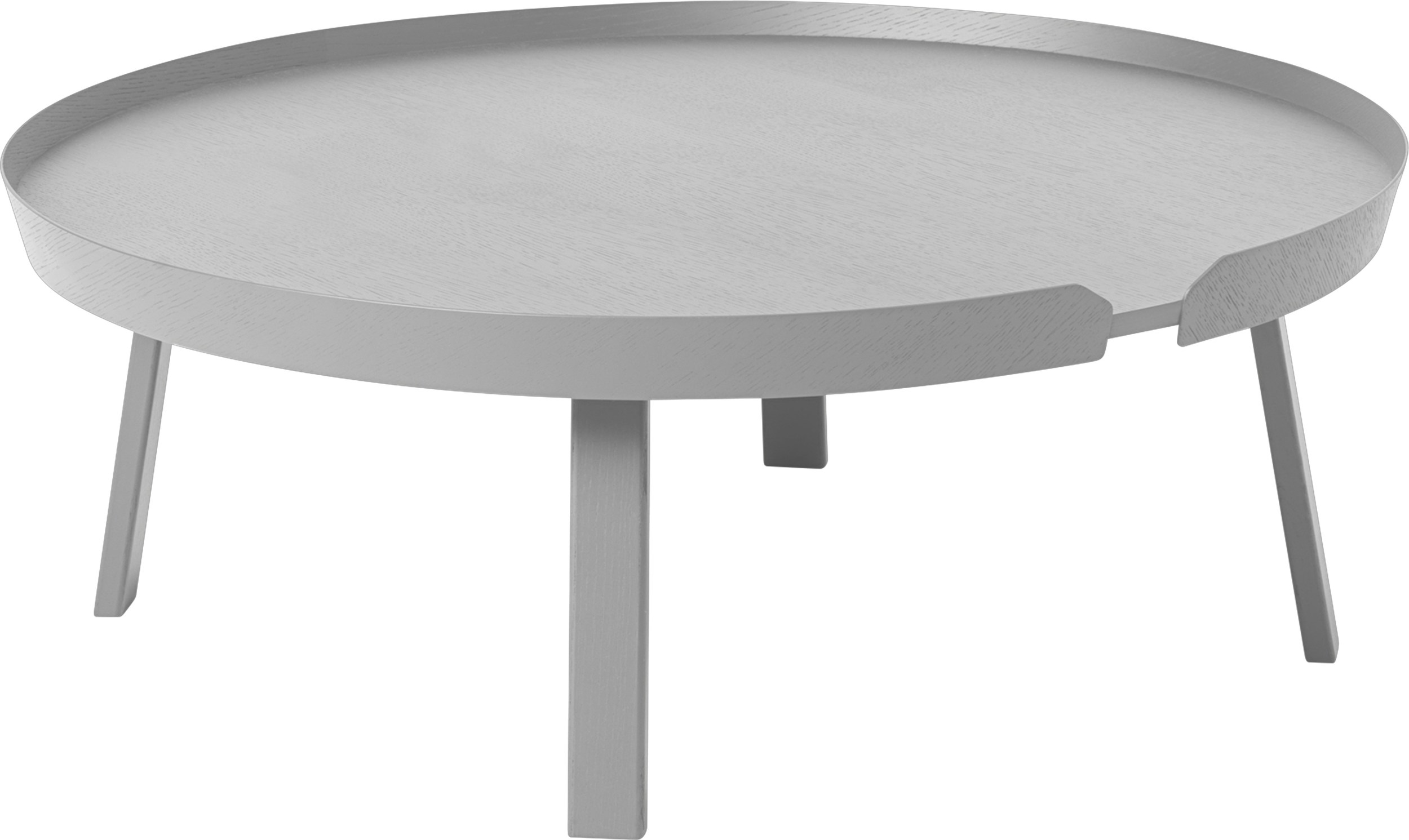 Stolik kawowy Around XL szary