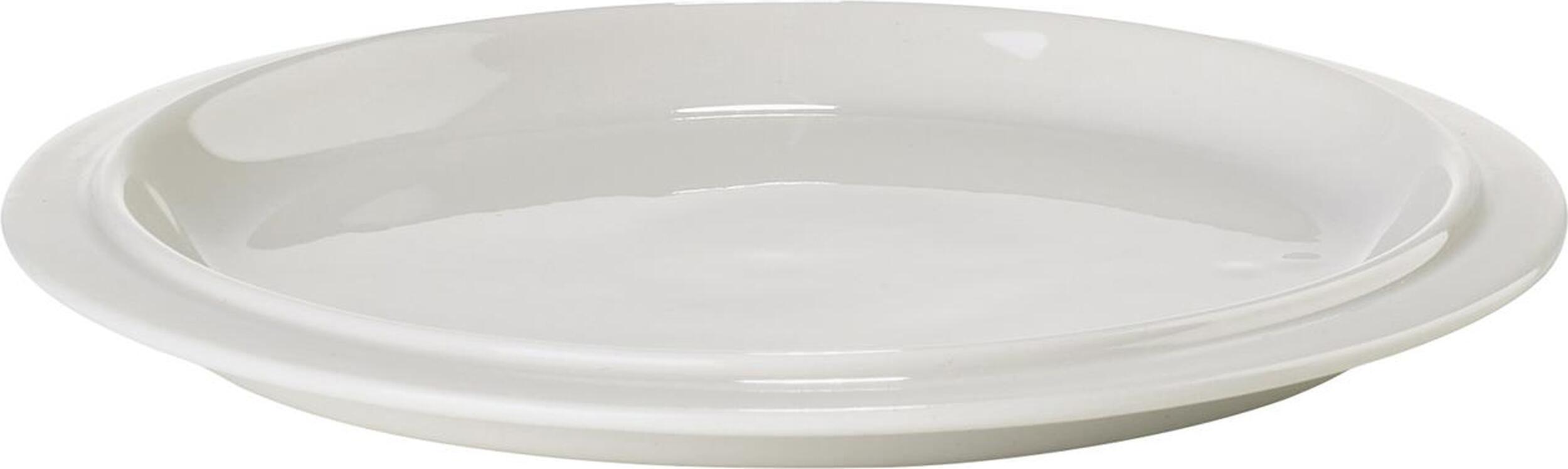 Talerz na przekąski Eau 12 cm porcelanowa biel