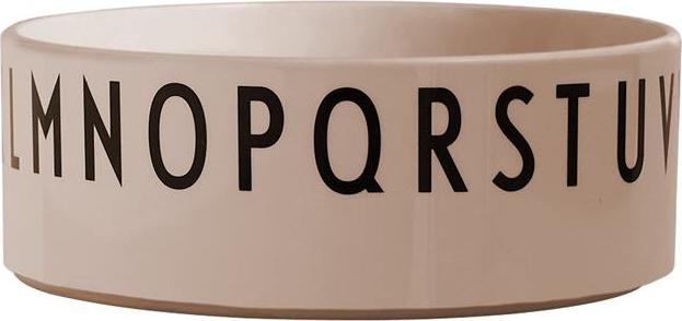 Miseczka Eat & Learn jasnoróżowa z tritanu