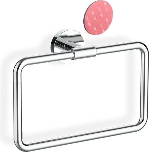 Uchwyt na ręczniki Basic chrom montaż samoprzylepny